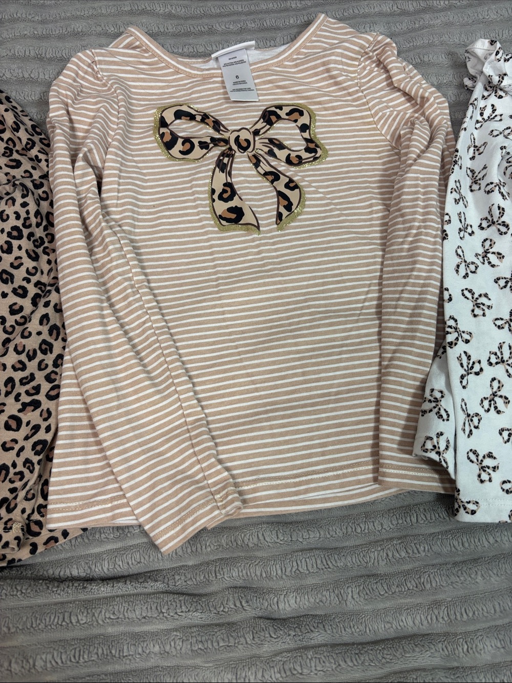 Girls’ Cheetah Shirt Sheet